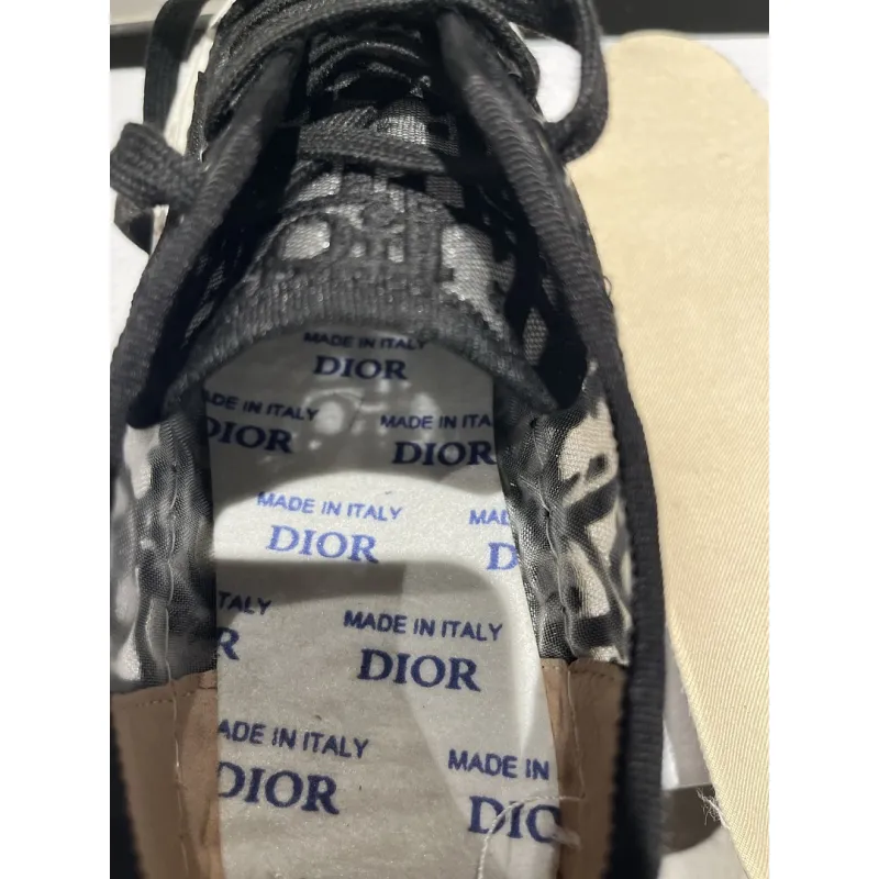 Dior Womens Oblique Embroidered Mesh Sneakers #A66050