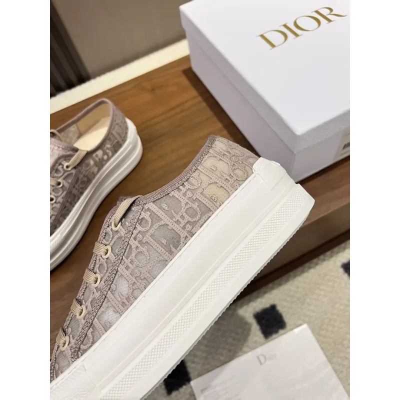 Dior Womens Oblique Embroidered Mesh Sneakers #A66052 Dior Womens Oblique Embroidered Mesh Sneakers #A66052