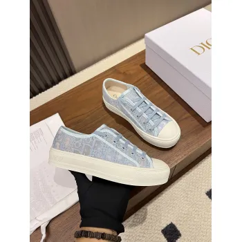 Dior Womens Oblique Embroidered Mesh Sneakers #A66048