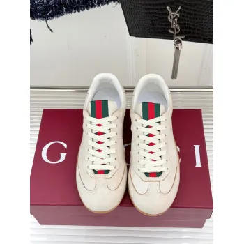 Gucci Mens Shift Series Retro Suede and Tech Fabric Sneakers #A66057