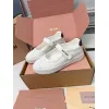 Miu Miu Womens Soft Leather Mary Jane Sneakers #A66067