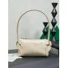 Miu Miu 5NE029 Glazed Leather Bow Barrel Shoulder Bag Embossed Logo Handbag #A65965 Miu Miu 5NE029 Glazed Leather Bow Barrel Shoulder Bag Embossed Logo Handbag #A65965