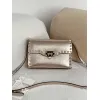 valentino Rockstud Metallic Leather Envelope Crossbody Bag 22.5×5×16cm #A65019