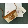 valentino Garavani VLogo Signature Wicker - Leather Crossbody Bags in Assorted Colors size:21×10×6cm #A53898 valentino Garavani VLogo Signature Wicker - Leather Crossbody Bags in Assorted Colors size:21×10×6cm #A53898