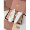 Miu Miu Womens Soft Leather Mary Jane Sneakers #A66067