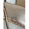 valentino Garavani Rockstud Metallic Leather Crossbody Bag 19×13×7cm #A65015