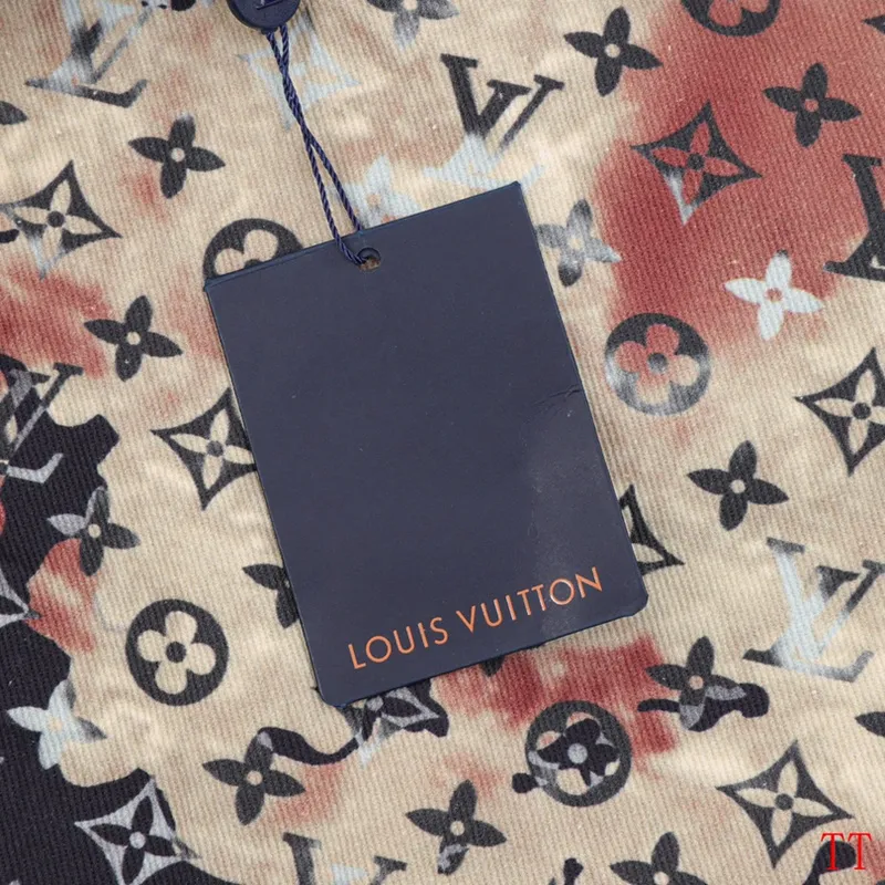 Louis Vuitton Bleach Effect Monogram Denim Pants #A52980