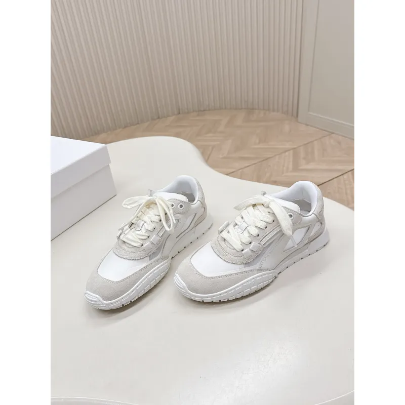 Dior Womens Early Spring Premium Suede and Leather Sneakers #A66045 Dior Womens Early Spring Premium Suede and Leather Sneakers #A66045