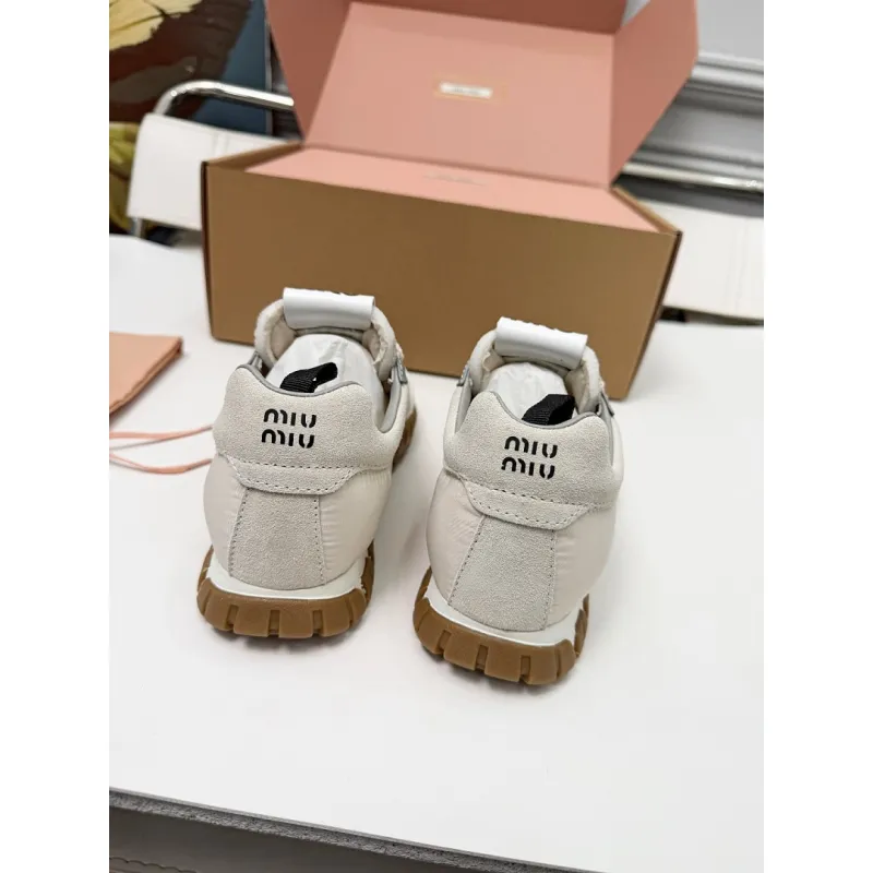 Miu Miu Womens Spring Summer Lightweight Training Shoes #A66062 Miu Miu Womens Spring Summer Lightweight Training Shoes #A66062
