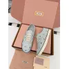 Miu Miu Womens Rhinestone Embroidered Canvas Sneakers #A66083 Miu Miu Womens Rhinestone Embroidered Canvas Sneakers #A66083