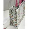 Dior Toile de Jouy Garden Embroidery Canvas Book Tote Bag #A65912