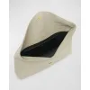 YSL 769307 LE Envelope Off-White Lambskin Fold Clutch Evening Handbag #A65995