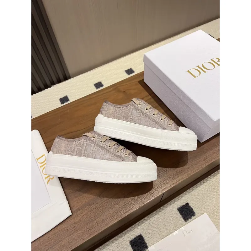 Dior Womens Oblique Embroidered Mesh Sneakers #A66052 Dior Womens Oblique Embroidered Mesh Sneakers #A66052