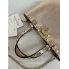 valentino Garavani Rockstud Metallic Leather Tote Bag 23×15.5×6cm #A65016