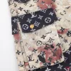 Louis Vuitton Bleach Effect Monogram Denim Pants #A52980