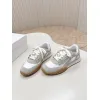 Dior Womens Early Spring Premium Suede and Leather Sneakers #A66046