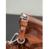 Miu Miu 5BA327 Glazed Leather Vintage Satchel Bag Removable Strap Top Handle Handbag #A65966 Miu Miu 5BA327 Glazed Leather Vintage Satchel Bag Removable Strap Top Handle Handbag #A65966