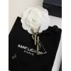 Saint Laurent YSL Logo Monogram Designer Brooch Pin #A65947 Saint Laurent YSL Logo Monogram Designer Brooch Pin #A65947