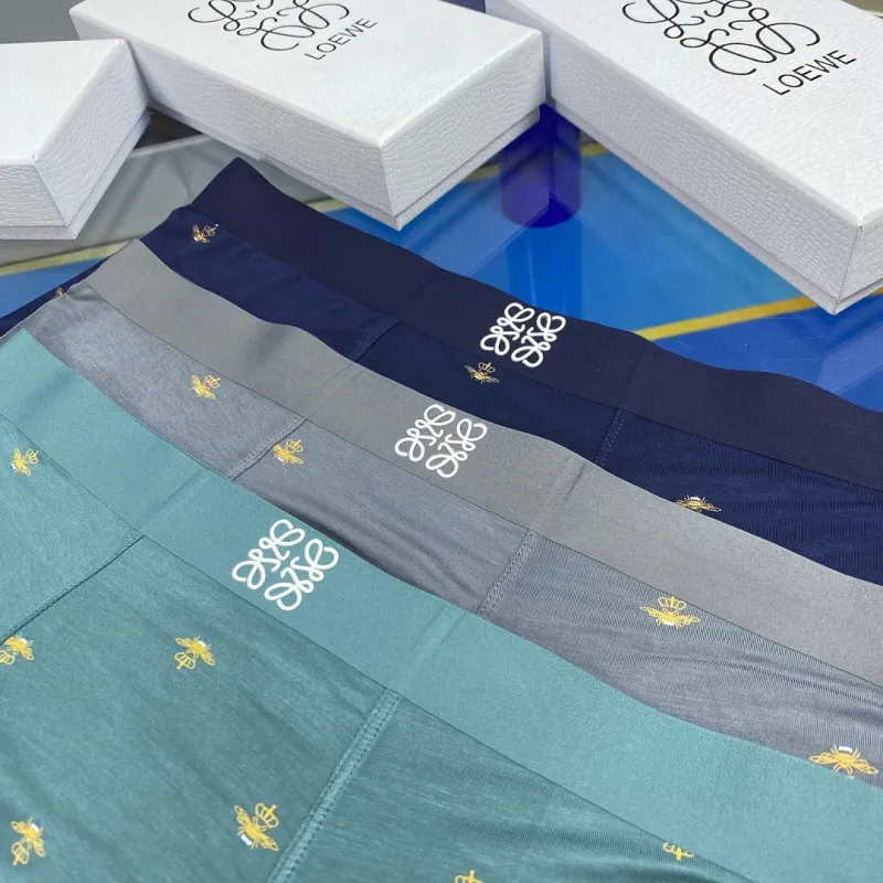 Loewe Underwears for Men 3 pairs per box #A65862 Loewe Underwears for Men 3 pairs per box #A65862