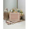 Dior Toile de Jouy Garden Embroidery Canvas Book Tote Bag #A65911 Dior Toile de Jouy Garden Embroidery Canvas Book Tote Bag #A65911