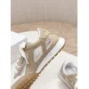 Dior Womens Early Spring Premium Suede and Leather Sneakers #A66047 Dior Womens Early Spring Premium Suede and Leather Sneakers #A66047
