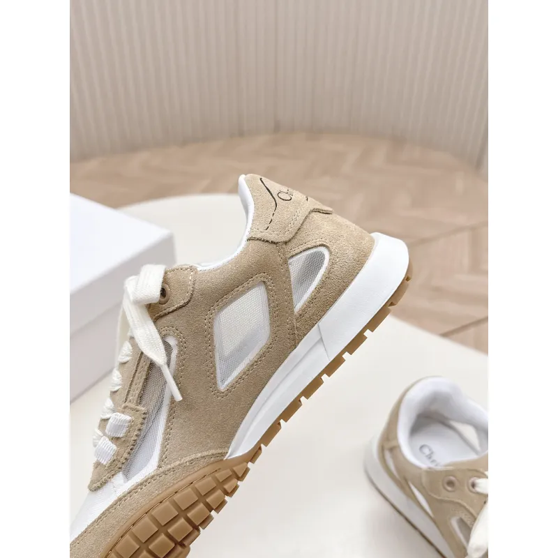 Dior Womens Early Spring Premium Suede and Leather Sneakers #A66047 Dior Womens Early Spring Premium Suede and Leather Sneakers #A66047