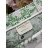 Dior Toile de Jouy Garden Embroidery Canvas Book Tote Bag #A65913