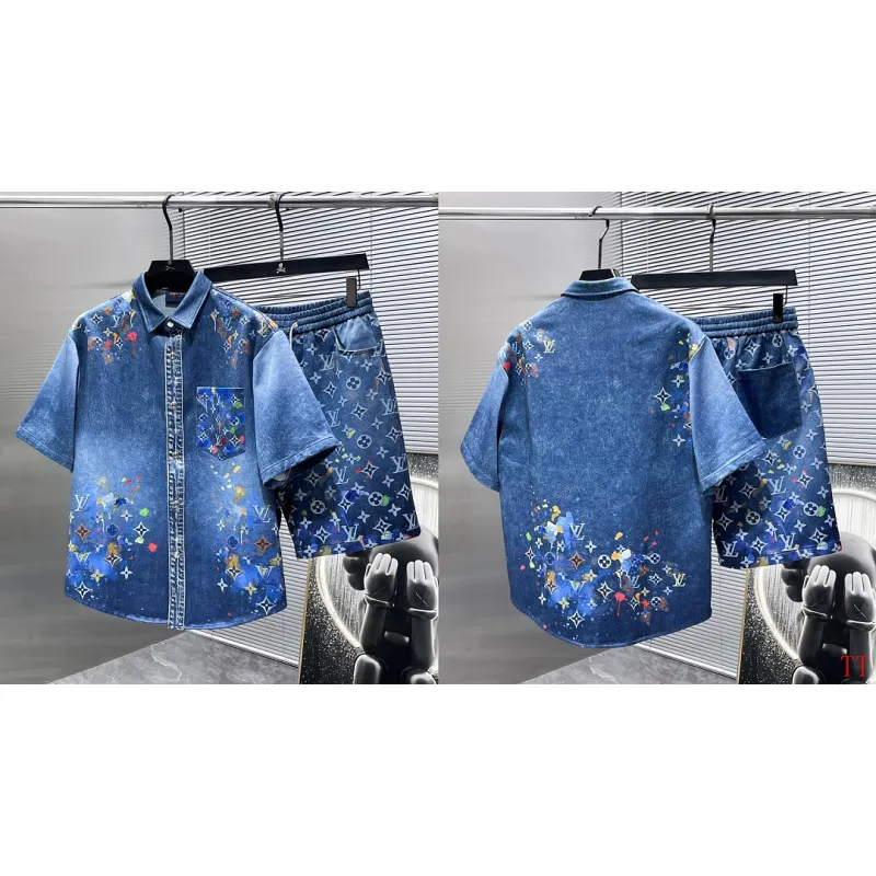 Louis Vuitton tracksuits for Louis Vuitton short tracksuits for men #A65802 Louis Vuitton tracksuits for Louis Vuitton short tracksuits for men #A65802