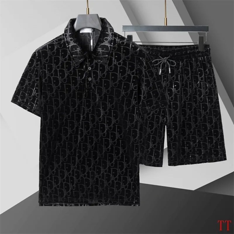 Dior tracksuits for Dior Short Tracksuits for men #A65808