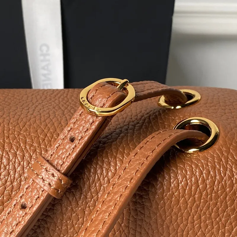 Chanel AS6231 Maxi Airport Classic Flap Bag Caviar Leather Gold CC Hardware Shoulder Handbag #A65956