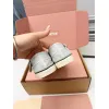 Miu Miu Womens Retro Calfskin Leather Ballet Flats #A66072