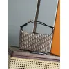 Dior Jett Vintage Oblique Jacquard Shoulder Bag Gold CD Buckle Mini Underarm Handbag #A65968