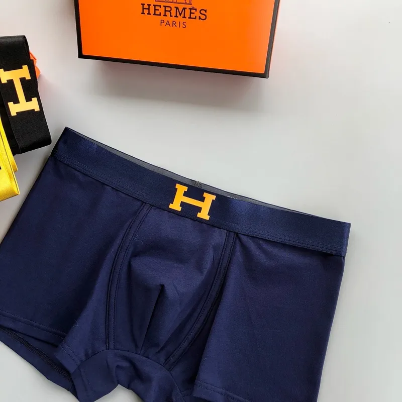 Hermes  Underwears for men 3 pairs per box #A65849