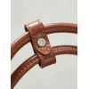 Miu Miu 5BA327 Glazed Leather Vintage Satchel Bag Removable Strap Top Handle Handbag #A65966 Miu Miu 5BA327 Glazed Leather Vintage Satchel Bag Removable Strap Top Handle Handbag #A65966