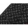 Louis Vuitton Black Denim Print Shorts #A52983 Louis Vuitton Black Denim Print Shorts #A52983