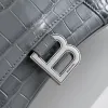 Balenciaga Hourglass Croc Embossed Handbag 23x10x24cm #A64981