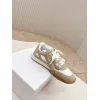Dior Womens Early Spring Premium Suede and Leather Sneakers #A66047 Dior Womens Early Spring Premium Suede and Leather Sneakers #A66047
