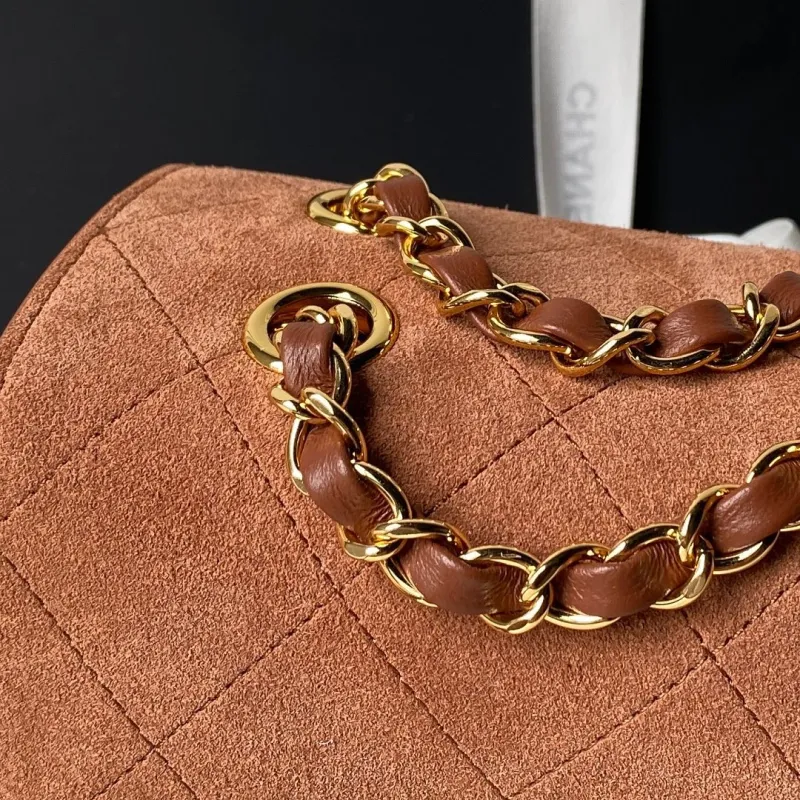 Chanel AS6281 Maxi Classic Flap Bag Vintage Gold Hardware Suede Leather Shoulder Handbag #A65955 Chanel AS6281 Maxi Classic Flap Bag Vintage Gold Hardware Suede Leather Shoulder Handbag #A65955