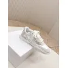 Dior Womens Early Spring Premium Suede and Leather Sneakers #A66045 Dior Womens Early Spring Premium Suede and Leather Sneakers #A66045