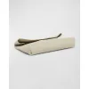 YSL 769307 LE Envelope Off-White Lambskin Fold Clutch Evening Handbag #A65995