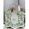 Dior Toile de Jouy Garden Embroidery Canvas Book Tote Bag #A65913