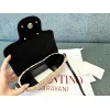 valentino Garavani VLogo Signature Wicker - Leather Crossbody Bags in Assorted Colors size:21×10×6cm #A53898 valentino Garavani VLogo Signature Wicker - Leather Crossbody Bags in Assorted Colors size:21×10×6cm #A53898