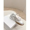 Dior Womens Early Spring Premium Suede and Leather Sneakers #A66046