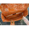 D-ior Lady D - Lite Bag With Vibrant Pink And Artistic Embellishments size:24×20×11cm #A53709 D-ior Lady D - Lite Bag With Vibrant Pink And Artistic Embellishments size:24×20×11cm #A53709